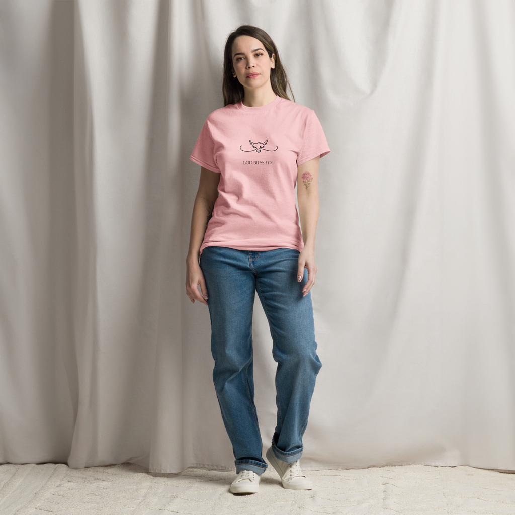 God Bless You Christian T-Shirt | Dark Print