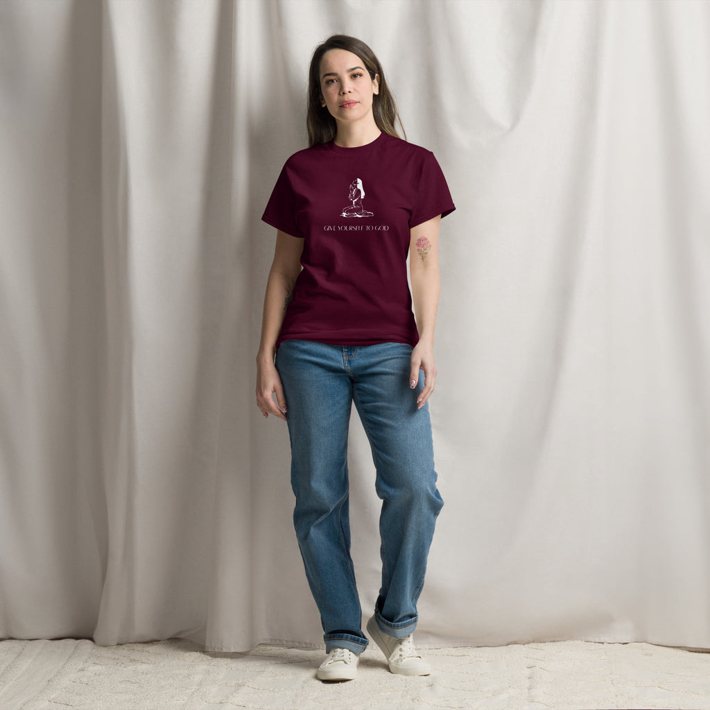 Give Yourself to God Christian T-Shirt | Light Print