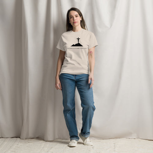 Anything Is Possible With God Christian T-Shirt | Dark Print