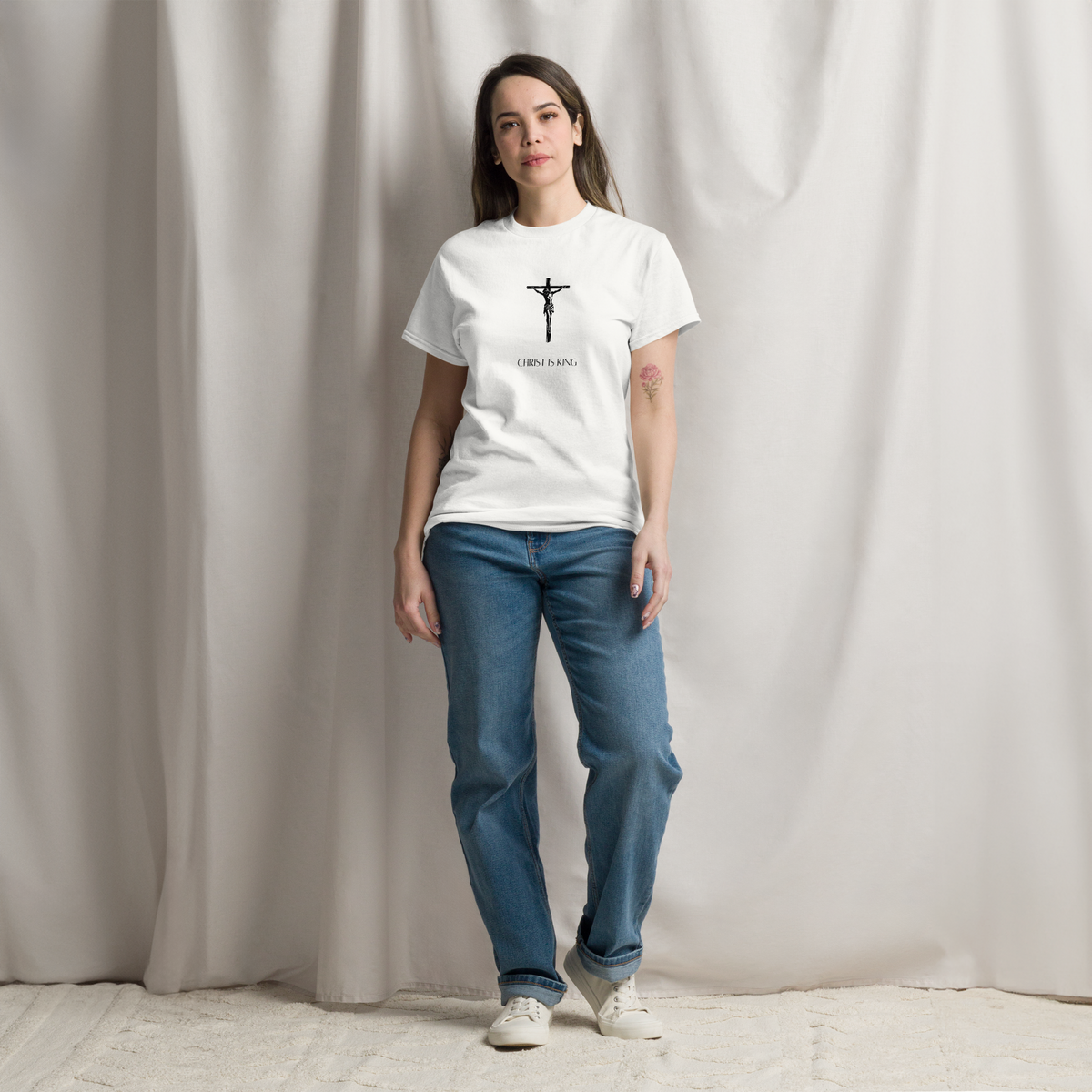 Christ is King Christian T-Shirt | Dark Print